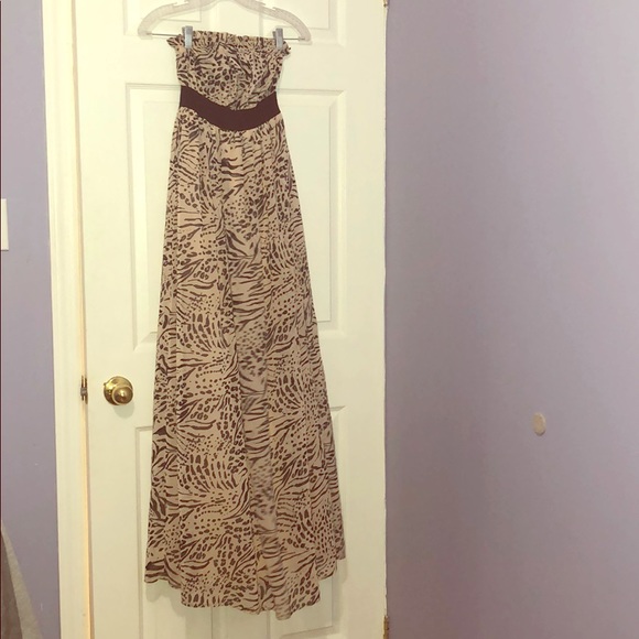 SALE! H&M Strapless Maxi Dress - Picture 3 of 7